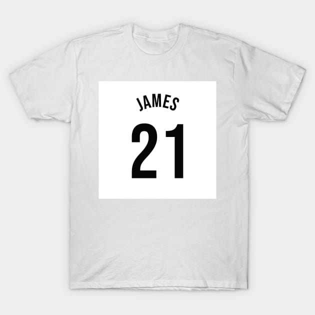 James 21 Home Kit - 22/23 Season T-Shirt by GotchaFace